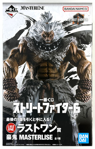 BANDAI SPIRITS Ichiban Kuji Street Fighter 6 Last One Prize - Akuma MASTERLISE (Game-prize) รูปภาพ 1