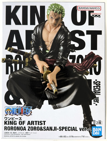 BANDAI SPIRITS ONE PIECE KING OF ARTIST RORONOA ZORO&SANJI -SPECIAL ver.- Roronoa Zoro (Game-prize) รูปภาพ 1