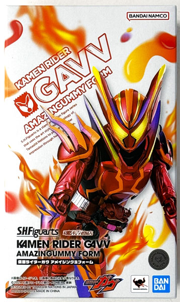 BANDAI SPIRITS S.H.Figuarts Kamen Rider Gavv Amazingummy Form (Tamashii Web Shoten Exclusive) รูปภาพ 1