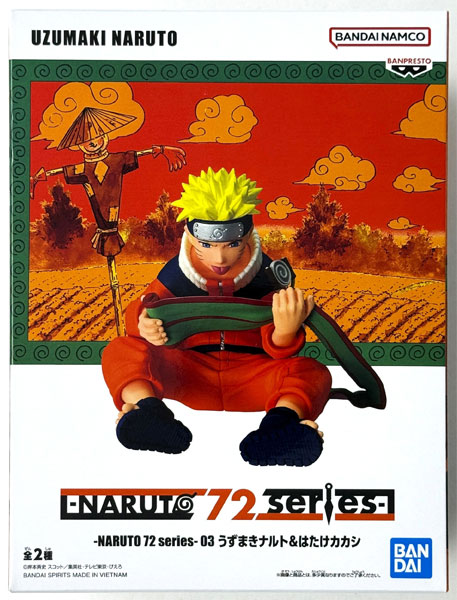 BANDAI SPIRITS -NARUTO 72 series- 03 Naruto Uzumaki & Kakashi Hatake Naruto Uzumaki (Game-prize) hình ảnh 1