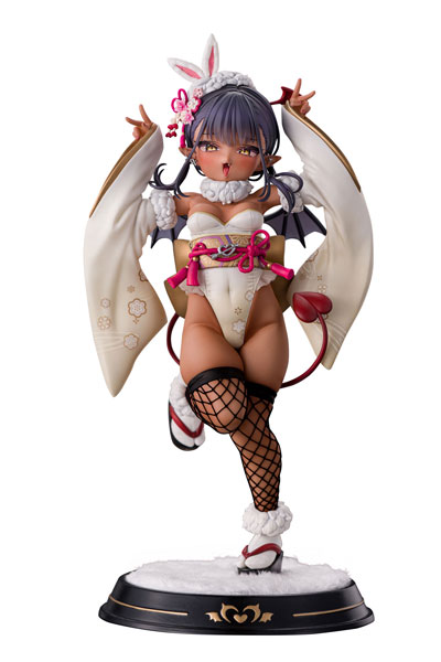 Kiwi Toys [Bonus] Tanned Succubus-chan Haregi Bunny Ver. Illustrated by Toranto 1/6 Complete Figure Deluxe Edition