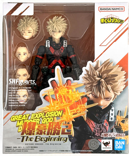 BANDAI SPIRITS S.H.Figuarts My Hero Academia Katsuki Bakugo -The Beginning- (Tamashii Web Shoten Exclusive) รูปภาพ 1
