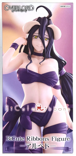 FURYU Overlord BiCute Ribbons Figure -Albedo- (Game-prize) รูปภาพ 1