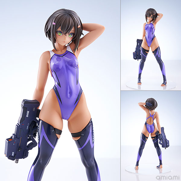 ARMS NOTE Buchou-chan of the Swimming Club Purple Swimsuit Ver. 1/7 Complete Figure