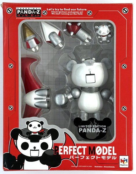 MegaHouse 로보니멀 퍼펙트 모델 판다Z 리미티드 에디션 (실버 컬러 Ver.)