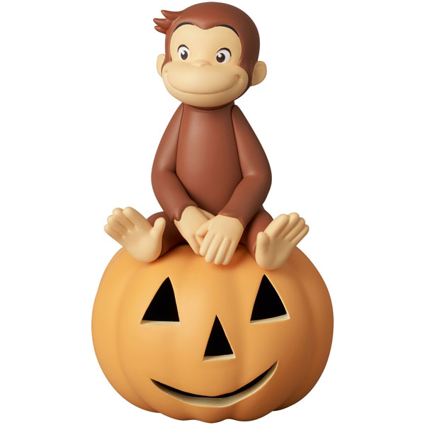 Medicom Toy Ultra Detail Figure No.956 UDF Curious George Curious George w/Pumpkin รูปภาพ 1