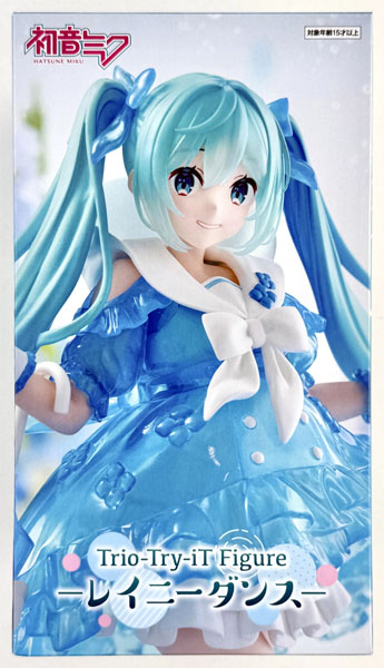 FURYU Hatsune Miku Trio-Try-iT Figure -Rainy Dance- (Game-prize) รูปภาพ 1