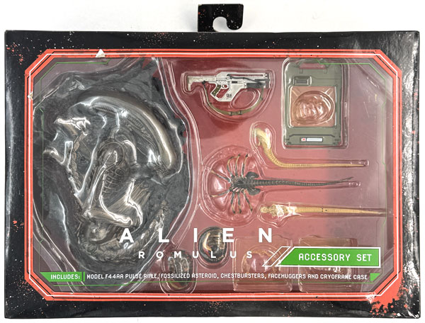 Neca 에일리언: 로물루스 / 7인치 액션 피규어 액세서리 세트