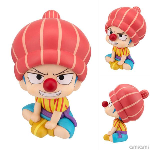 MegaHouse LookUp ONE PIECE Buggy Childhood Ver. Complete Figure รูปภาพ 1