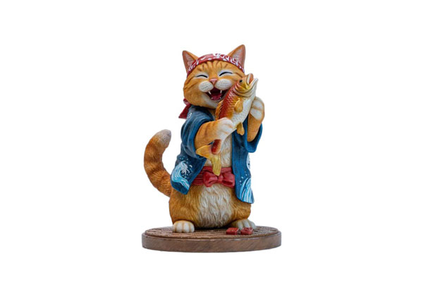 JXK Studio Boss Cat with a Sea Bream A รูปภาพ 1