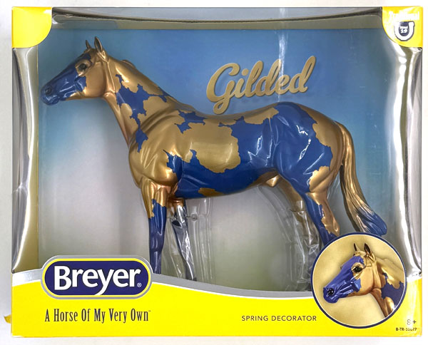 Breyer SPRING DECORATOR Gilded 1/9 Complete Figure รูปภาพ 1