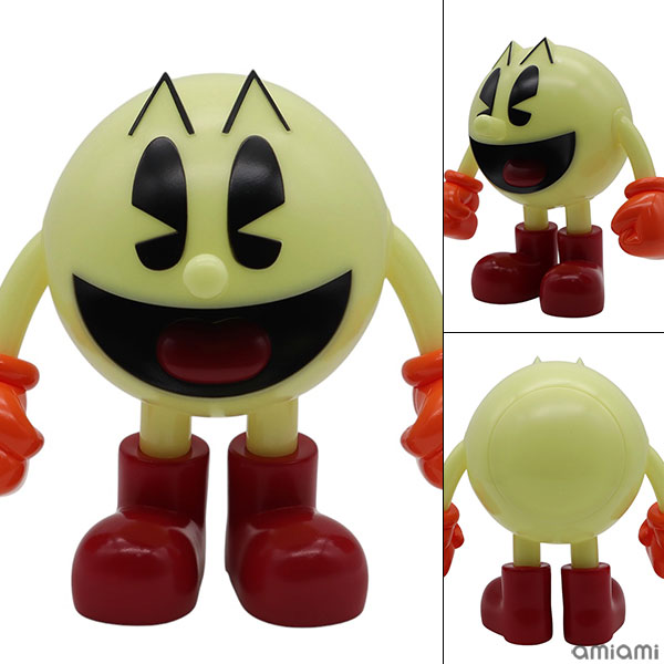 AmiAmi [Character & Hobby Shop] | SOFVIPS Pac-Man Yellow Glow-in