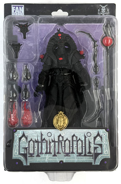 FOUR HORSEMEN Gothitropolis DARK TALISMAN SCARABUS Action Figure รูปภาพ 1