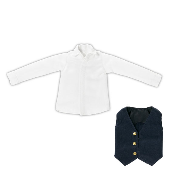 AmiAmi [Character & Hobby Shop] | 1/6 PNXS Shirt & Gilet set Navy