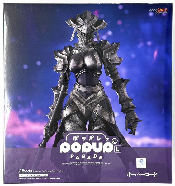 POP UP PARADE Overlord Albedo Armor Full Face Ver. L size Complete Figure (Good Smile Fest 2026, Good Smile Company Official Shop Exclusive)