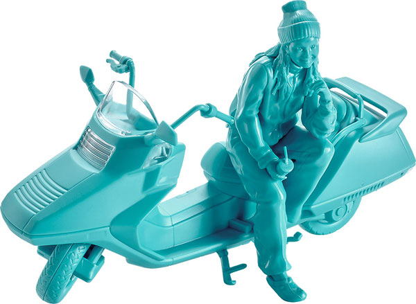 Max Factory PLAMAX MF-102 Rider's portrait Honda Fusion Turquoise 1/20 Plastic Model รูปภาพ 1