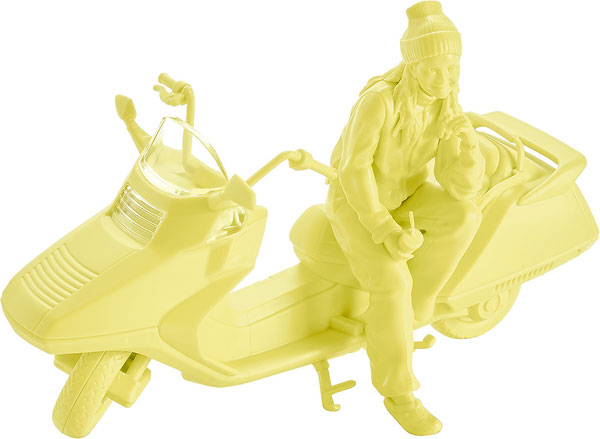 Max Factory PLAMAX MF-102 Rider's portrait Honda Fusion Custard 1/20 Plastic Model รูปภาพ 1