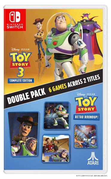 Nintendo Switch Toy Story: Retro Roundup! + Toy Story 3 Complete Edition Double Pack