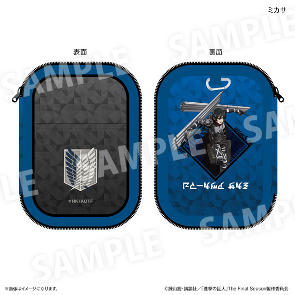 (s)進撃の巨人 ｱｸﾘﾙｽﾀﾝﾄﾞﾎﾟｰﾁ ﾐｶｻ