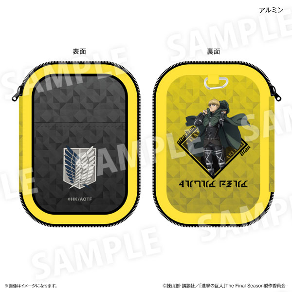 (s)進撃の巨人 ｱｸﾘﾙｽﾀﾝﾄﾞﾎﾟｰﾁ ｱﾙﾐﾝ