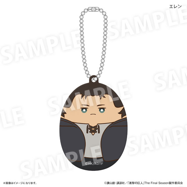 (s)進撃の巨人 ｱｸﾘﾙｷｰﾎﾙﾀﾞｰ にぎにぎの楽園Ver. ｴﾚﾝ