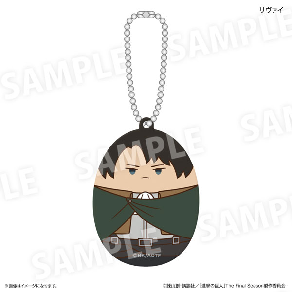 (s)進撃の巨人 ｱｸﾘﾙｷｰﾎﾙﾀﾞｰ にぎにぎの楽園Ver. ﾘｳﾞｧｲ