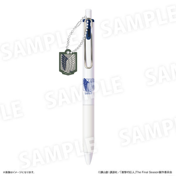 (s)進撃の巨人 ﾁｬｰﾑ付き Uni-Ball One