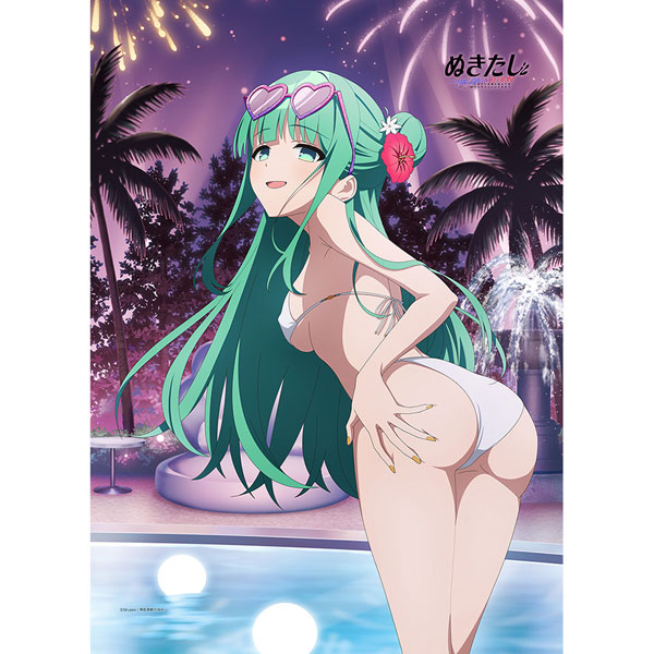 (s)ぬきたし THE ANIMATION 描き下ろしB2ﾀﾍﾟｽﾄﾘｰ 冷泉院桐香/ﾅｲﾄﾌﾟｰﾙ Wｽｴｰﾄﾞ