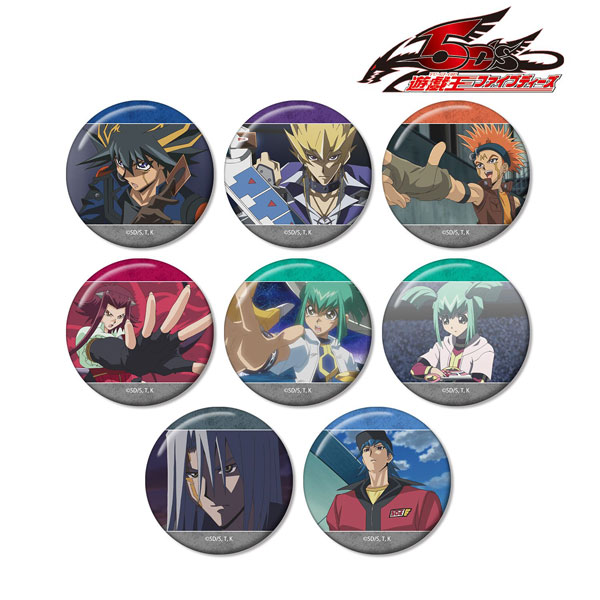 (s)遊☆戯☆王5D's ﾄﾚｰﾃﾞｨﾝｸﾞ 場面写缶ﾊﾞｯｼﾞ