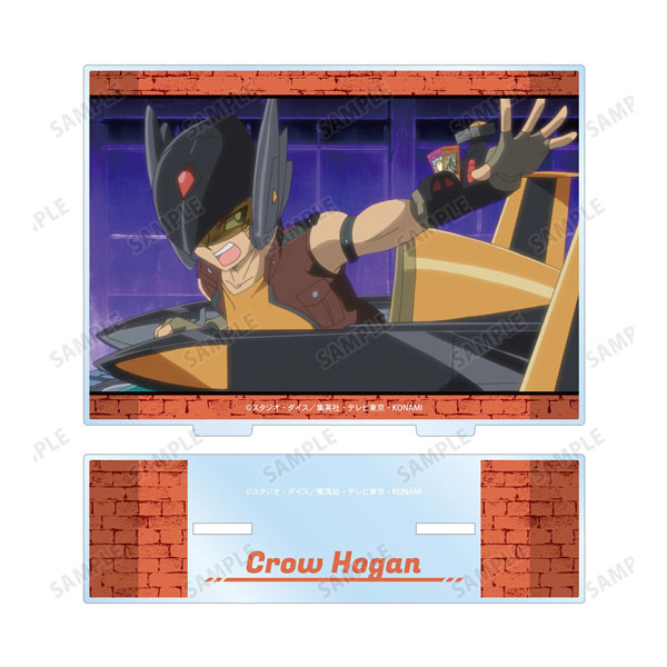 (s)遊☆戯☆王5D's ｸﾛｳ･ﾎｰｶﾞﾝ 場面写BIGｱｸﾘﾙｽﾀﾝﾄﾞ