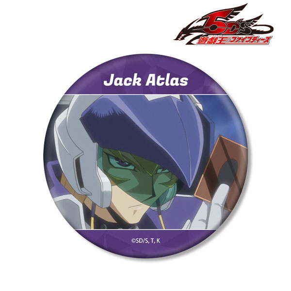 (s)遊☆戯☆王5D's ｼﾞｬｯｸ･ｱﾄﾗｽ 場面写BIG缶ﾊﾞｯｼﾞ