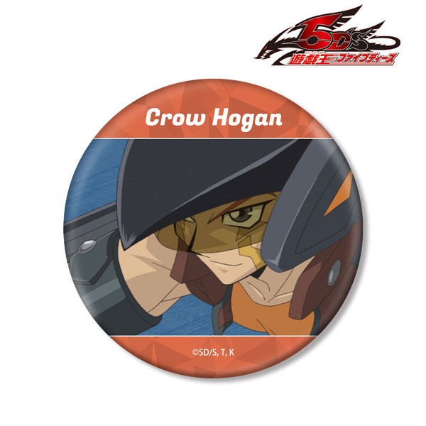 (s)遊☆戯☆王5D's ｸﾛｳ･ﾎｰｶﾞﾝ 場面写BIG缶ﾊﾞｯｼﾞ