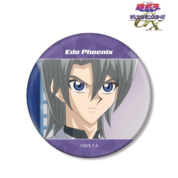 (s)遊☆戯☆王ﾃﾞｭｴﾙﾓﾝｽﾀｰｽﾞGX ｴﾄﾞ･ﾌｪﾆｯｸｽ場面写BIG缶ﾊﾞｯｼﾞ