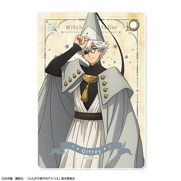 License Agent TV Anime "Witch Hat Atelier" Leather Pass Case Design 02 (Qifrey)