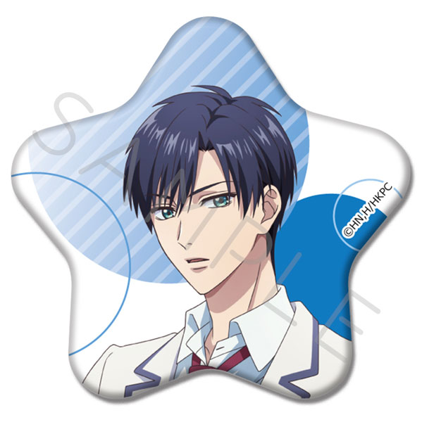 (s)花ざかりの君たちへ 星型缶ﾊﾞｯｼﾞ B 佐野泉