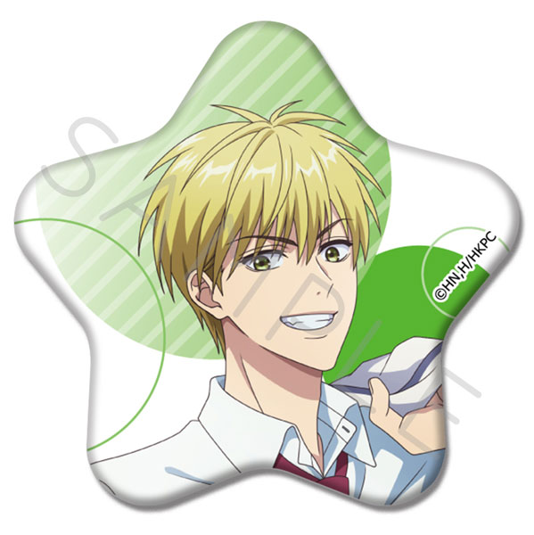 (s)花ざかりの君たちへ 星型缶ﾊﾞｯｼﾞ C 中津秀一