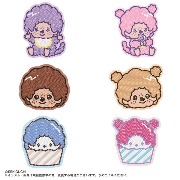 (s)SR-166 ﾓﾝﾁｯﾁ ｼﾞｭｴﾘｰﾏｽｺｯﾄ ｱｿｰﾄ(6種×各5個)