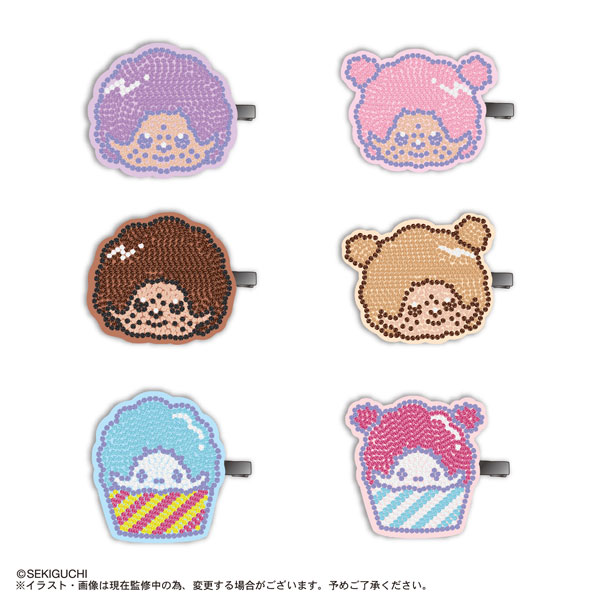 (s)SR-167 ﾓﾝﾁｯﾁ ｼﾞｭｴﾘｰｸﾘｯﾌﾟ ｱｿｰﾄ(6種×各5個)