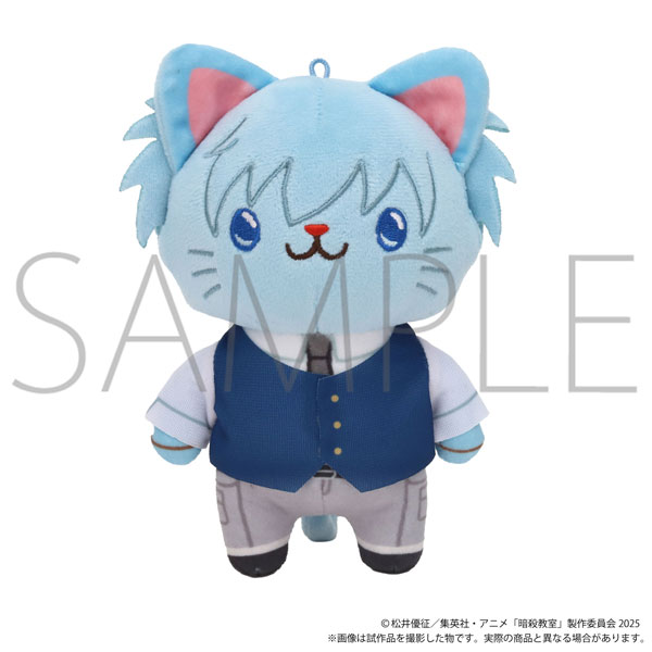 (s)暗殺教室 withCAT ｱｲﾏｽｸ付きぬいぐるみｷｰﾎﾙﾀﾞｰ 潮田渚