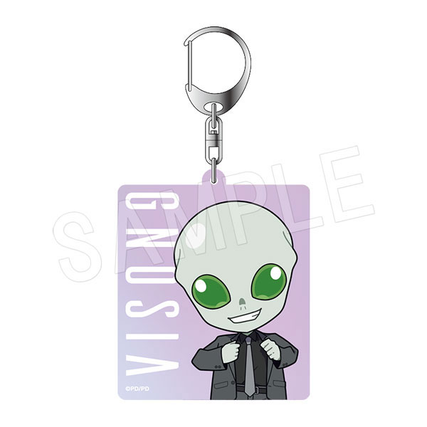 (s)ｸﾞﾉｰｼｱ ｵｰﾛﾗｱｸﾘﾙｷｰﾎﾙﾀﾞｰ 黒ｽｰﾂVer. しげみち