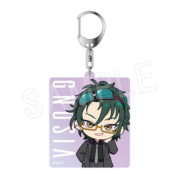 (s)ｸﾞﾉｰｼｱ ｵｰﾛﾗｱｸﾘﾙｷｰﾎﾙﾀﾞｰ 黒ｽｰﾂVer. 沙明