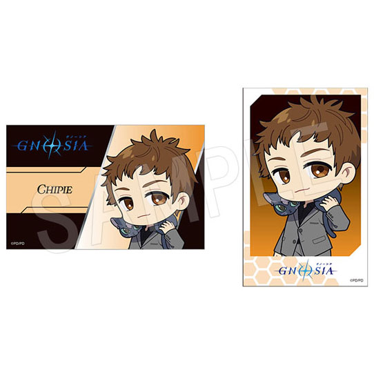 (s)ｸﾞﾉｰｼｱ ｲﾗｽﾄｶｰﾄﾞ2枚ｾｯﾄ 黒ｽｰﾂVer. ｼﾋﾟ