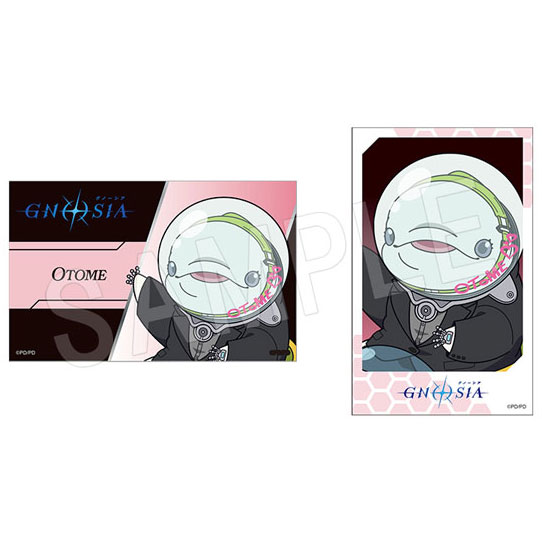 (s)ｸﾞﾉｰｼｱ ｲﾗｽﾄｶｰﾄﾞ2枚ｾｯﾄ 黒ｽｰﾂVer. ｵﾄﾒ