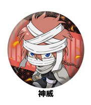 新劇場版 銀魂 -吉原大炎上- ぺたん娘缶ﾊﾞｯｼﾞ 神威