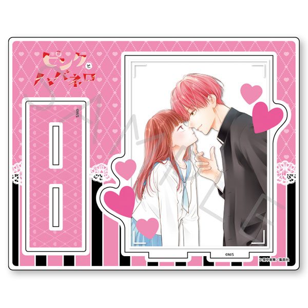 (s)ﾋﾟﾝｸとﾊﾊﾞﾈﾛ ｱｸﾘﾙｽﾀﾝﾄﾞ ﾃﾞｻﾞｲﾝC