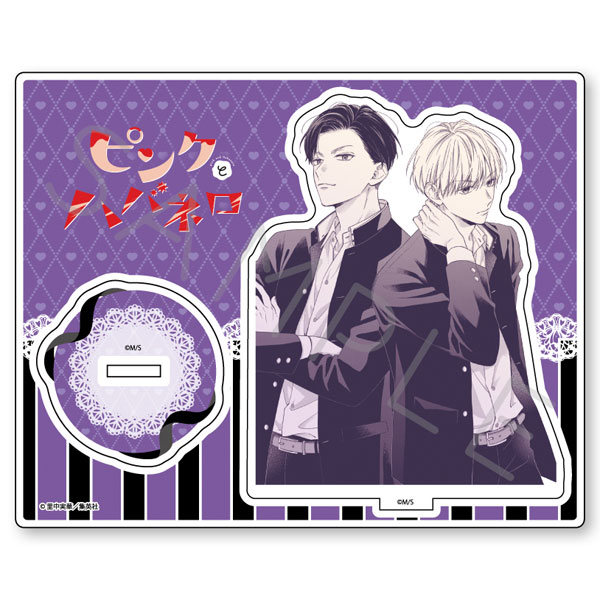 (s)ﾋﾟﾝｸとﾊﾊﾞﾈﾛ ｱｸﾘﾙｽﾀﾝﾄﾞ ﾃﾞｻﾞｲﾝF