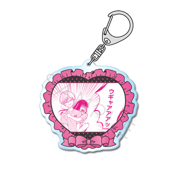 (s)ﾋﾟﾝｸとﾊﾊﾞﾈﾛ ｱｸﾘﾙｷｰﾎﾙﾀﾞｰ ﾃﾞｻﾞｲﾝH