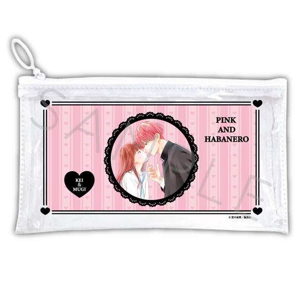 (s)ﾋﾟﾝｸとﾊﾊﾞﾈﾛ ﾌﾗｯﾄｸﾘｱﾎﾟｰﾁ ﾃﾞｻﾞｲﾝC