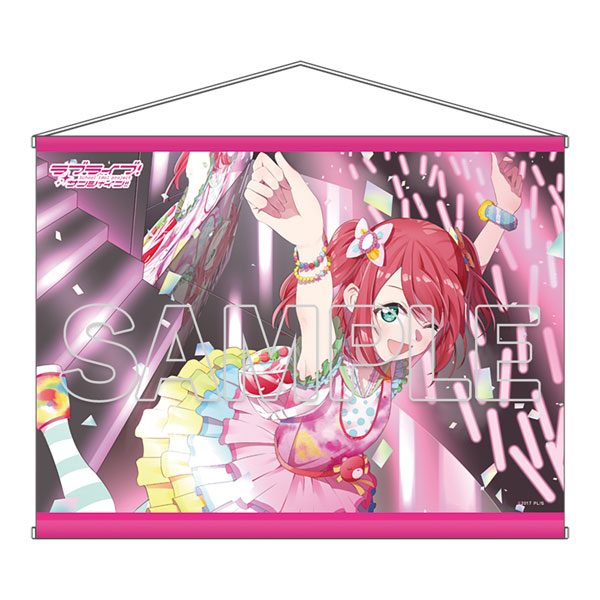 『ﾗﾌﾞﾗｲﾌﾞ!ｻﾝｼｬｲﾝ!!』B2ﾀﾍﾟｽﾄﾘｰ Aqours ﾙﾋﾞｨ[3]