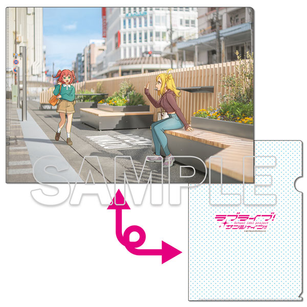 『ﾗﾌﾞﾗｲﾌﾞ!ｻﾝｼｬｲﾝ!!』ｸﾘｱﾌｧｲﾙ Aqours 鞠莉&ﾙﾋﾞｨ